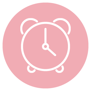 Light pink 'Slow response times' icon